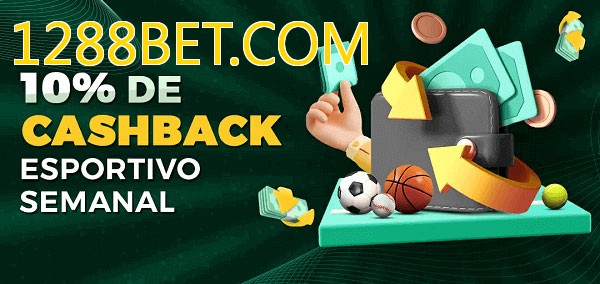 10% de bônus de cashback na 1288BET.COM